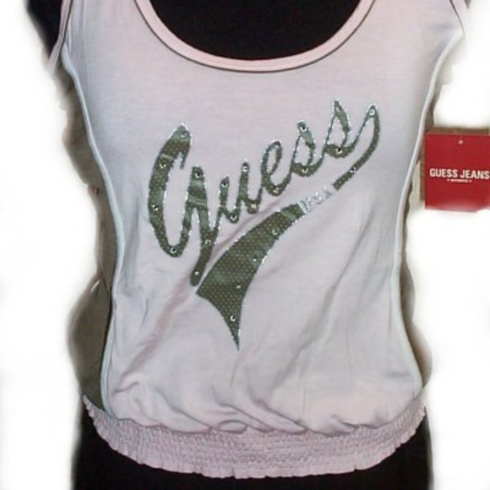 GUESS Racerback Tank Top - NEW - Picture 8 of 8